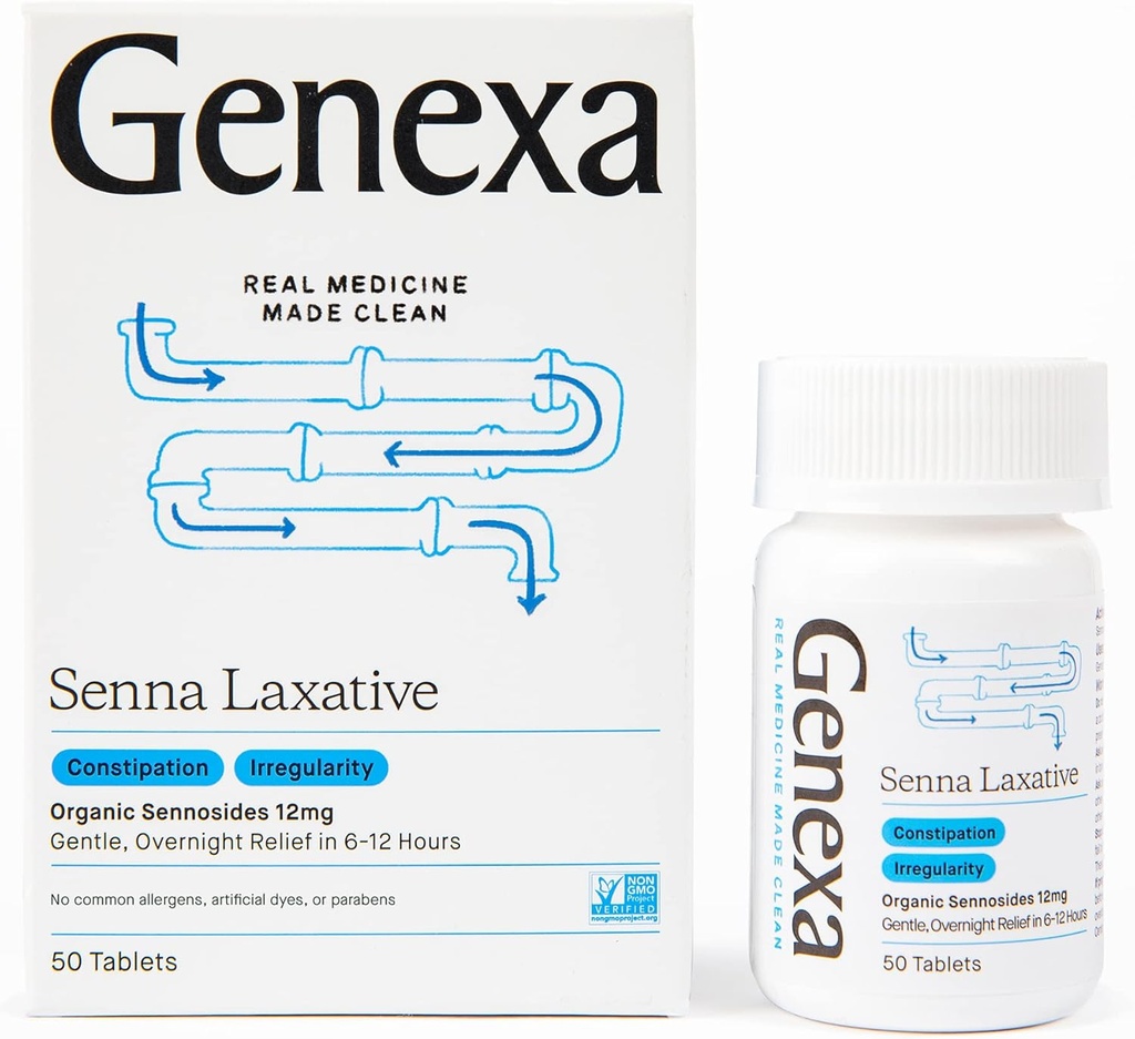 Genexa Senna Laxative Tablets 