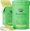 Other Half Everyday - Dog Multivitamin Supplement - Daily Joint, Gut, Allergy, Immune, Urinary Tract Support, Skin, Coat & More - Glucosamine, Chondroitin, Omega 3 & Probiotics | 45 Active Ingredients