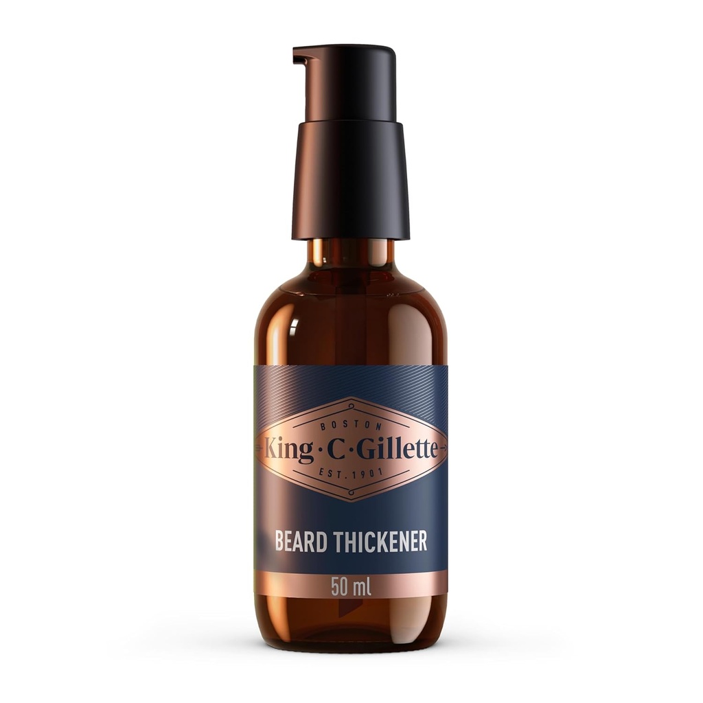 King C. Gillette Beard Thickener με σύμπλοκο βιταμίνης Β και καφεΐνη, 1.7oz
