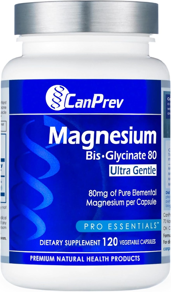 Μπορεί να Prev Μαγνήσιο Μεγαλυκλινές Χηλικό 80mg Ultra Gentle 120 V-Caps 120-Day Supply - Υποστηρίξτε τη λειτουργία των μυών, δύναμη των οστών & χαλάρωση, καθαρό μαγνήσιο διγλυκινικό Formula, Προώθηση της άνεσης & ισορροπίας
