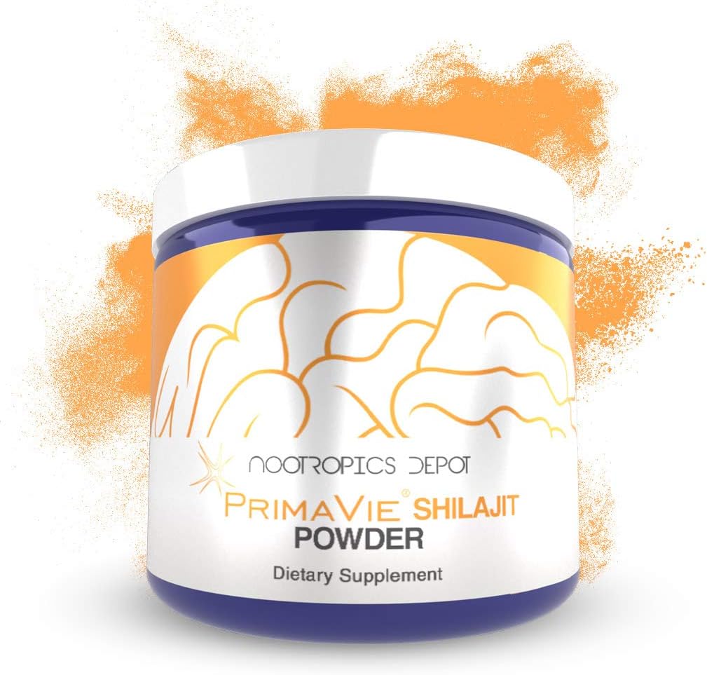 Nootropics Depot PrimaVie Shilajit σκόνη 60 γραμμάρια 