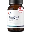 Σχεδιασμός για την υγεία OmegAvail Ultra DHA - Πολύ συμπυκνωμένο DHA τριγλυκερίδια ιχθυέλαιο, TG ιχθυέλαιο με 500mg DHA + 100mg EPA - Χωρίς ψαρική επίγευση (60 Softgels)