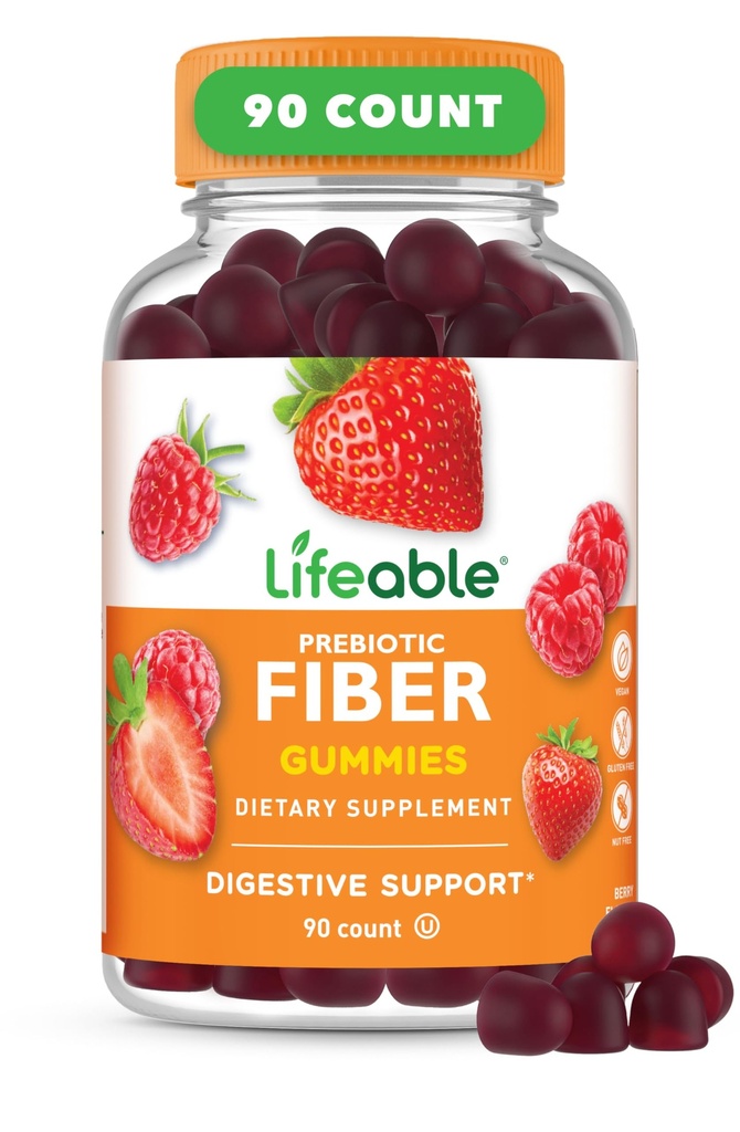 Ζωοποιήσιμες προβιοτικές ίνες Gummies για ενήλικες 
