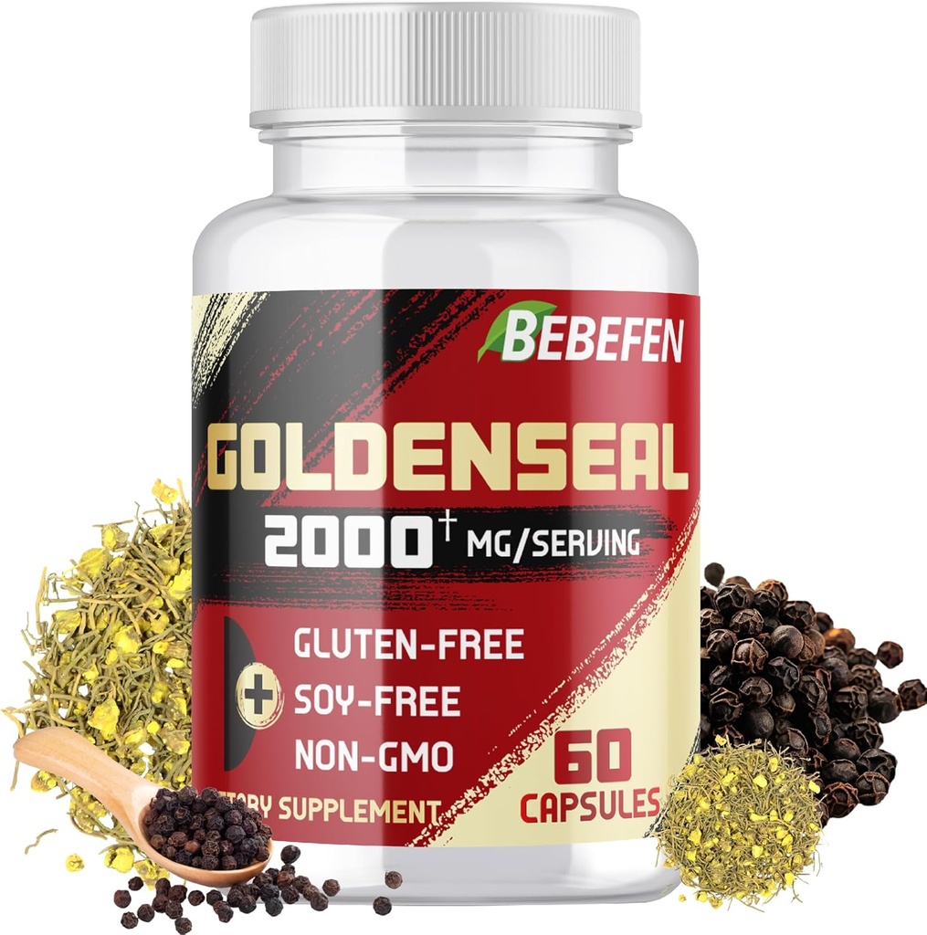 BEBEFEN Goldenseal Root Κάψουλες 2000mg 