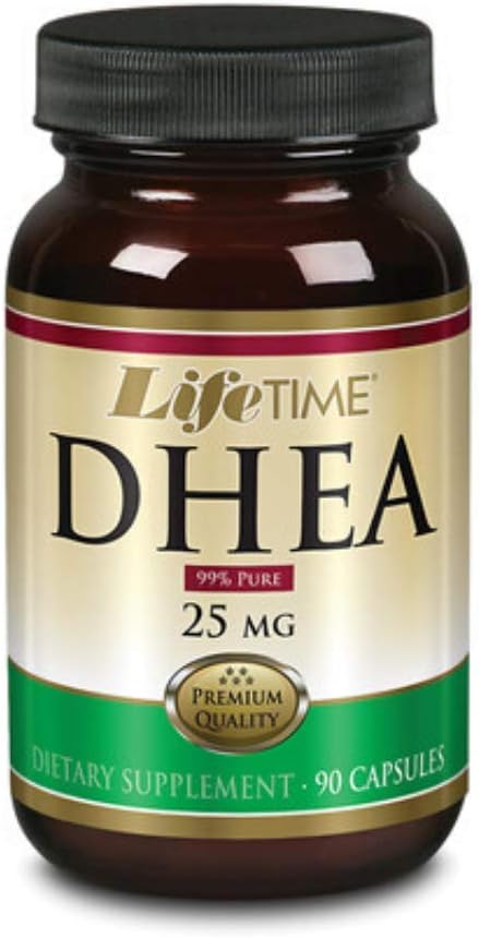 LIFETIME DHEA, Καψάκιο (Btl-Glass) 25mg 