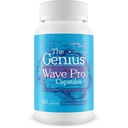 The Genius Wave Pro Capsules - Τα Καλύτερα Συμπληρώματα Εγκεφάλου για Μνήμη και Εστίαση - Memory Vitamins for Memory and Brain Focus - Memory Focus Supplement for Brain - Memory Vitamins Brain for Women & Men