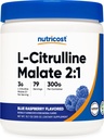 Θρεπτικό L-Citrulline Malate 2:1 (300 γραμμάρια) (Blue Raspberry)