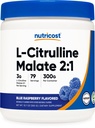 Θρεπτικό L-Citrulline Malate 2:1 (300 γραμμάρια) (Blue Raspberry)