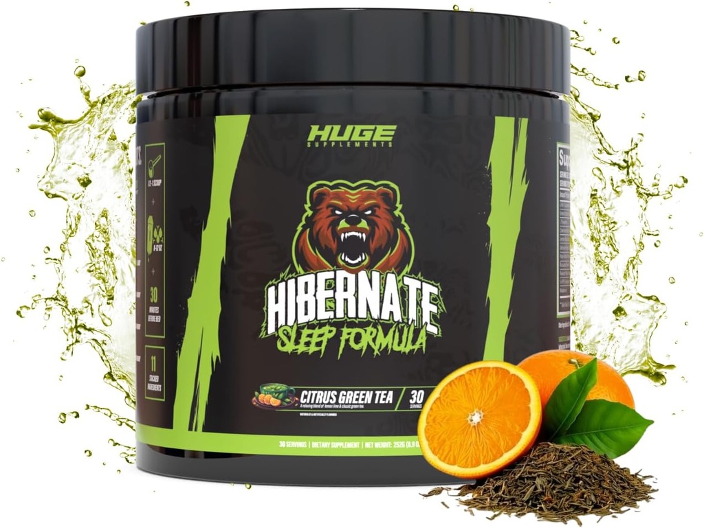 Hibernate συμπλήρωμα ύπνου, Complete & Optimally Dosed Formula, Recovery Sleep, Relax & Unwind, περιλαμβάνει GABA, Valerian Root, Melatonin, 5-HTP & More (30 υπηρεσίες)