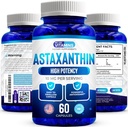 We Like Vitamins Astaxanthin 10mg Softgel - Highly Potent Astaxanthin Supplements from Haematococcus Pluvialis - Improves Eye, Joint, Skin Health & Energy Levels - 60 Count, 2 Month Supply
