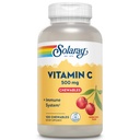 SOLARAY Chewable Vitamin C 500 mg, Φυσικό άρωμα κερασιού με φυσικά γλυκαντικά, αντιοξειδωτικό και ανοσοποιητικό συμπλήρωμα υποστήριξης με πλήρη βάση τροφίμων, 60 ημερών εγγύηση, 100 μερίδες, 100 μάσημα