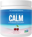 Natural Vitality Calm, Magnesium Supplement, Anti-Stress Drink Mix Powder, Gluten Free, Vegan, & Non-GMO, Cherry, 8 oz