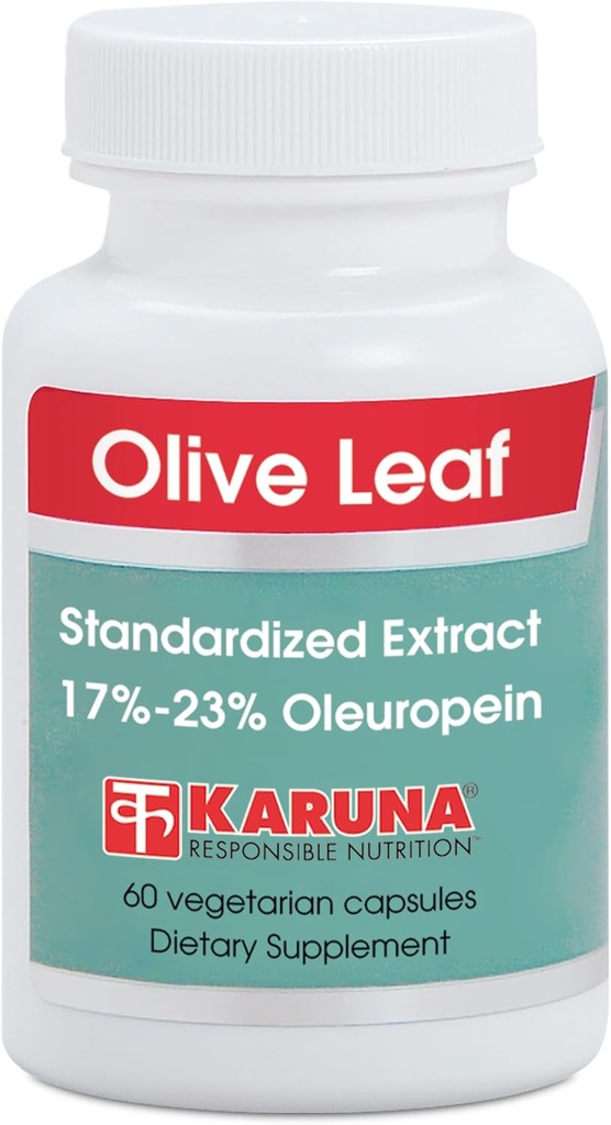 Karuna Olive Leaf Extract 500mg, 60 κάψουλες για χορτοφάγους