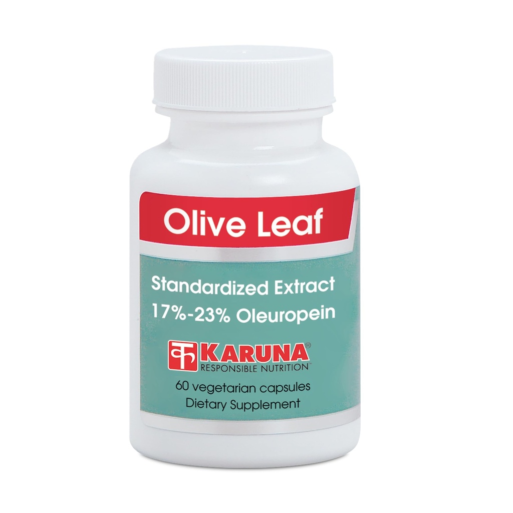 Karuna Olive Leaf Extract 500mg, 60 κάψουλες για χορτοφάγους