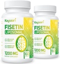 Fisetin 1200mg Liposomal Fisetin Συμπληρώματα 98% Pure Fisetin Polyphenols Αντιοξειδωτικά Ανοσία Υγεία Γήρανση Γνωστική Υποστήριξη Μη ΓΤΟ 120 Κάψουλες