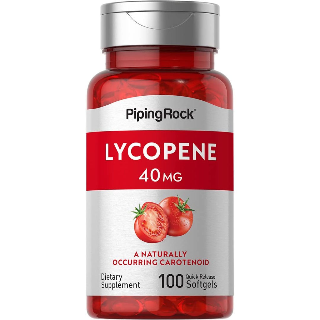Συμπληρώματα Piping Rock Lycopene 40mg 