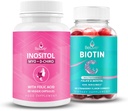 BeLive Womens Favorite Inositol+Biotin for Healthier Hair Skin and Nails and Hormonal Health