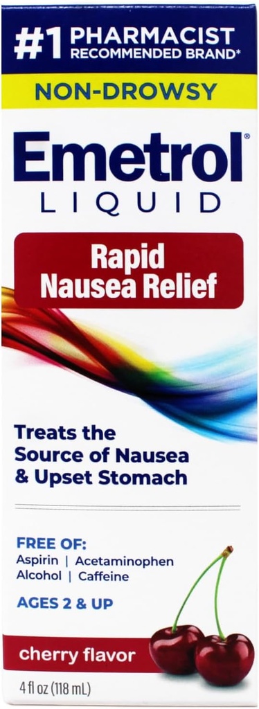 EMETROL Ναυτία γεύση κεράσι, 4 ουγγιά