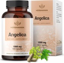 HERBAMAMA Dong Quai συμπλήρωμα - 1000mg Angelica ρίζα για την υποστήριξη των γυναικών - Dong Quai κάψουλες σκόνη - Vegan, μη GMO Angelica Βότανο Αντιοξειδωτικό συμπλήρωμα για τις γυναίκες