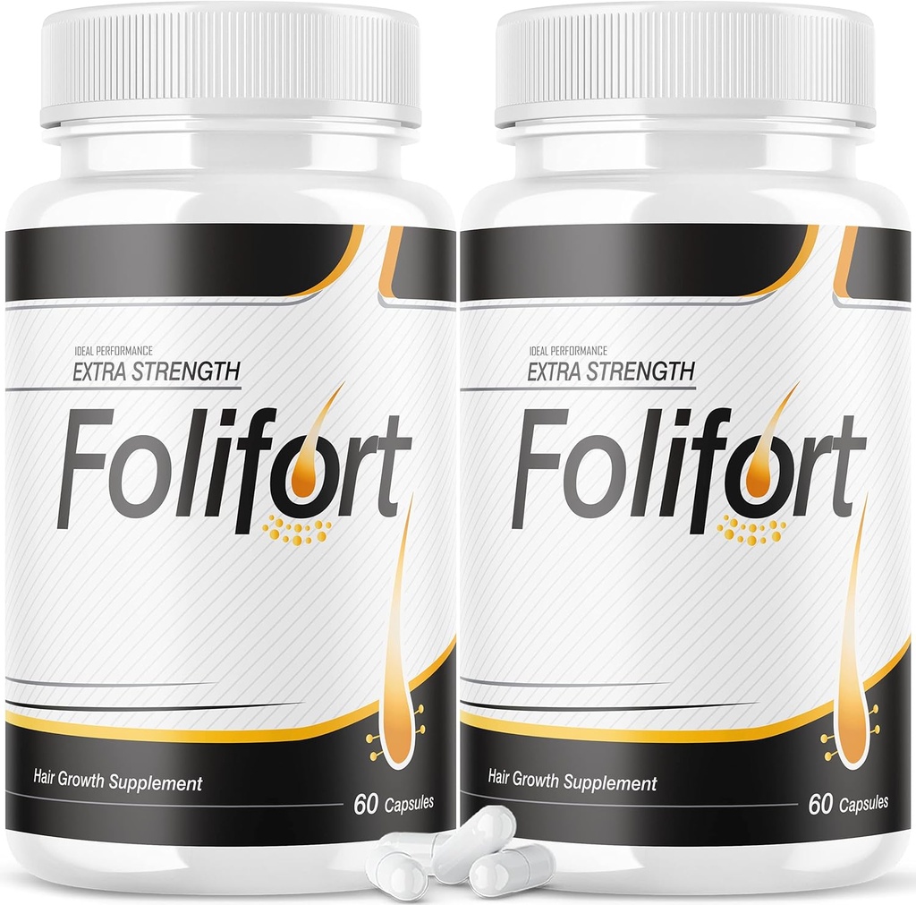 ΙΔΕΙΚΗ ΕΠΙΔΟΣΕΙΣ (2 Pack) Folifort χάπια ανάπτυξης μαλλιών Felfort επιπλέον δύναμη Βιταμίνες Κριτικές Suppliment (120 κάψουλες)