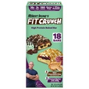 FITCRUNCH Protein Bars, Snack Size Variety Pack, Χωρίς γλουτένη (18 Bars, Mint Chocolate Chip & Φυστικοβούτυρο Jelly)