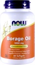 NOW Borage Oil 1000mg, 60 Softgels (πακέτο των 2)