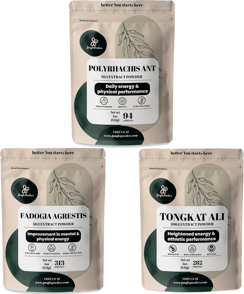 Σκόνες Jungle Shilajit σκόνη για τους άνδρες, Tongkat Ali για τους άνδρες σκόνη, Fadoga Agrestis εκχύλισμα για τους άνδρες παραδοσιακή υποστήριξη για την υγεία των ανδρών Ανδρών