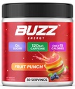 Morning Buzz Energy Drink Powder - Energy Boost Drink Mix - Sugar-Free Energy with Antioxidants - Morning Kickstart και Sports Nutrition Endurance Product - 30 Μερίδες, Fruit Punch, 7,9 Ουγγιά
