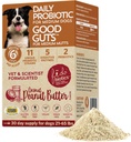 Fidobiotics Good Guts for Medium Mutts Probiotic for Dogs, 6 Billion CFUs, 11 Strains, 5 Digestive Enzymes, 2 Prebiotics, Digestive Gut Health for Dogs, Adult & Puppy Probiotics Συμπληρώματα (30 Ημέρες)