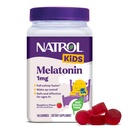 Natrol παιδιά μελατονίνη gummies 1mg, παιδική μελατονίνη για ξεκούραστο ύπνο, 140 Raspberry-Flavored gummies ύπνου, 140 ημέρα εφοδιασμού