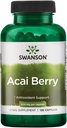 Swanson Acai Berry Αντιοξειδωτικό Υποστήριξη 500 Milligrams 120 Κάψουλες