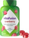Vitafusion Cranberry Gummies για γυναίκες, 500mg χυμός Cranberry συμπυκνωμένο ανά σερβίρισμα, 60ct