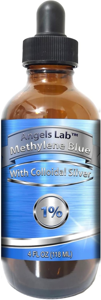 Νέο Methylene Blue 1% Wtih Colloyal Silver Angels Lab 