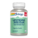 SOLARAY Lipotropic 1000 Plus με Betaine HCl & Υψηλή Ικανότητα B-6, Υγιεινή Διέγερση, Ενέργεια, και Λιπαρά Μεταβολισμός Υποστήριξη, Lipotropic Complex Plus Aloe Vera, 60 Ημέρα Εγγύηση, 30 Υπηρεσίες, 180 Κάψουλες