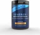 Zeal Naturals Pre-Workout Electrolyte + Energy Powder Drink Mix (90 Servings | Peach Mango)