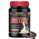 ISOFLEX διατροφής ALLMAX Whey Protein Isolate, Cookies & Cream - 2 lb - 27 γραμμάρια πρωτεΐνης ανά Scoop - Zero Fat & Sugar - 99% Χωρίς λακτόζη - Χωρίς γλουτένη & Χωρίς σόγια - Κατά προσέγγιση 30 υπηρεσίες