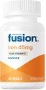 Bariatric Fusion Iron Supplement 45mg με βιταμίνη C 