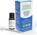 Solace Probiotics Liquid Formula for Adults and Kids - Συμπυκνωμένη μείξη για Digestive Health and Immunity, Clinically Researched, Easy Syringe Application, Hypoallergenic - 15mL