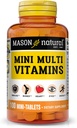 MASON NATURAL Mini Multi Vitamins, Βιταμίνες A, C, D3, E, B1, B2, B3, B6, B12, Φολικό και Ασβέστιο για τη συνολική υγεία, 100 ημέρες προσφοράς