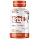 Nature's Fusions Nutri Fisetin 500mg 32 Count - Κλινική Δοσολογία - Συμπληρώματα Φισετίνης - Ισχυρός Σενολυτικός ενεργοποιητής, Αντιοξειδωτικό, & Υποστήριξη εγκεφάλου - Φυσικές Πολυφαινόλες - 32 Count