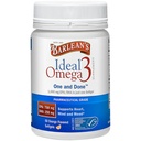Barlean's Ideal Omega 3 Fish Oil Supplement, 1000 mg Softgels, Pharmaceutical Grade EPA & DHA for Brain, Joint, & Heart Health, Orange Flavor, 60 ct
