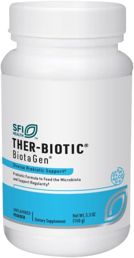 Klaire Labs SFI Health Biotagen - Προβιοτική Ινουλίνη, Beta-Glucan & Arabinogalactan για την υποστήριξη της Gut Microbiota (120 κάψουλες)