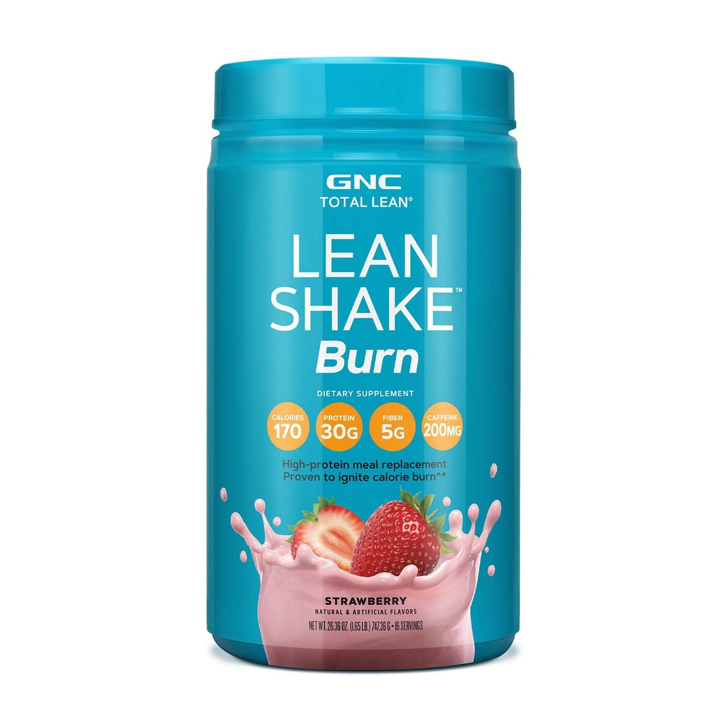 GNC Total Lean Lean Shake Burn - Φράουλα (16 υπηρεσίες)