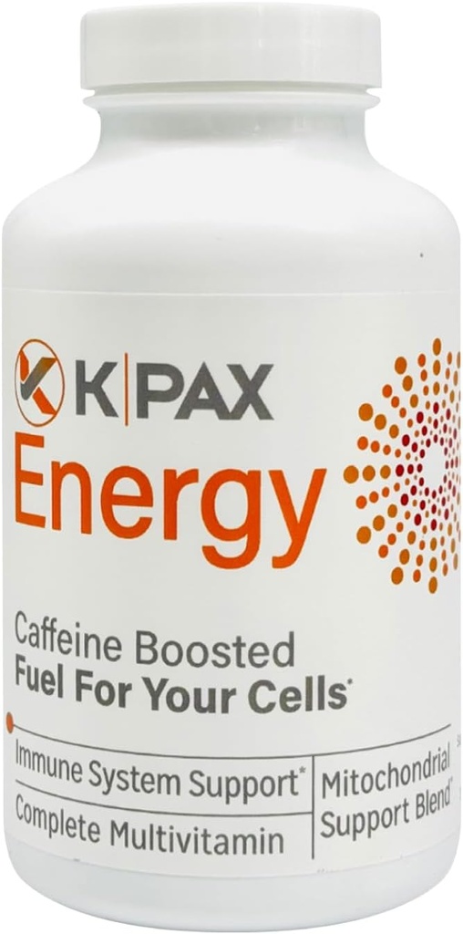 K-Pax Energy - Υψηλής ισχύος Mitochondrial Nutrients - ανοσοενισχυτική ενέργεια Πολυβιταμίνη - 120 δισκία