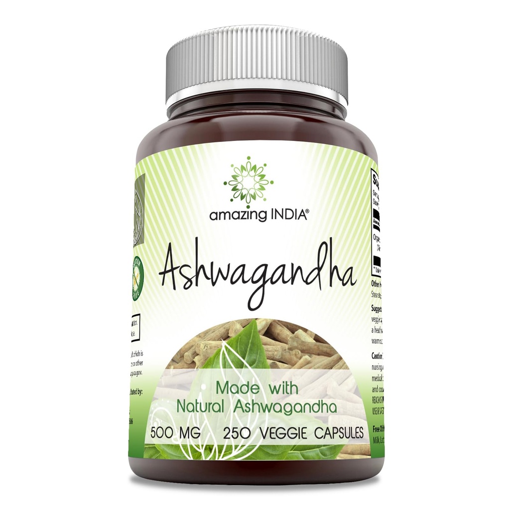 Amazing India Natural Ashwagandha 