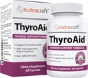ThyroAid #1 Thyroid Υποστήριξη συμπλήρωμα 