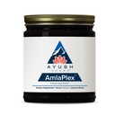 Ayush Herbs AmlaPlex - Amla Jam, Chyawanprash για την ανοσοποιητική υποστήριξη & Digestive Health, Chyavanprash, ινδική μαρμελάδα με μέλι με Amla, Ashwagandha - 10.6 oz Jar (1 κόμης)