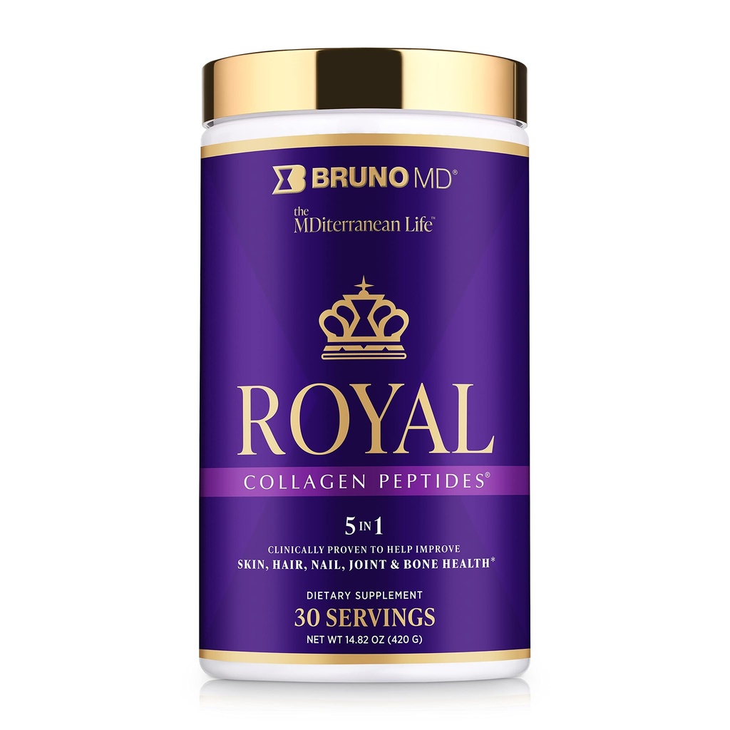 Royal Collagen Peptides, Κλινικά αποδεδειγμένα, Συμπλήρωμα διατροφής, Βελτιώνει το δέρμα & κυτταρίτιδα, Ευρωπαϊκή Πηγή, Βελτιώνει το βλέμμα των μαλλιών & νυχιών, που αναμειγνύονται με βιταμίνη C, οστά & κοινό συμπλήρωμα