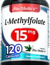 FITO MEDIC'S Lab | methylfolate |120 Capsules | folate Supplement | Methyl folate | methylfolate Supplement |Ultra high Absorption.