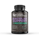 Lunovus Macular Support Plus Multivitamin Με βάση το AREDS 2 Μελέτη - Βιταμίνες ματιών για Macular Support - Συμπλήρωμα ορυκτού με Λουτεΐνη και Ζεαξανθίνη - 180 Μαλακά Γέλη